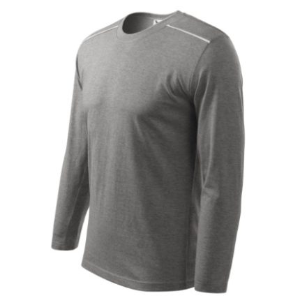 Capslook Modo Long Shirt (sötétszürke melírozott, 3XL)