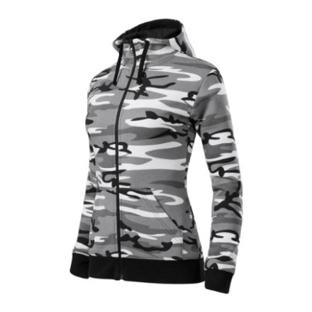 Capslook Modo Camo Zipper (szürke terepszín, XS)
